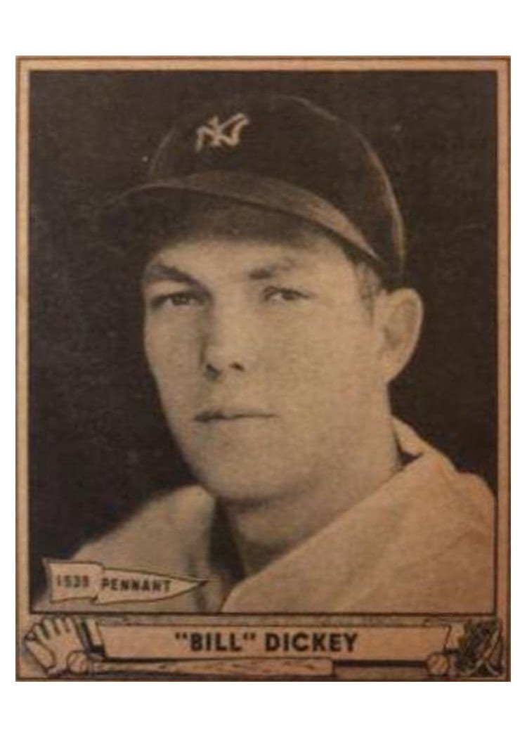 1940 Play Ball Bill Dickey #7 card