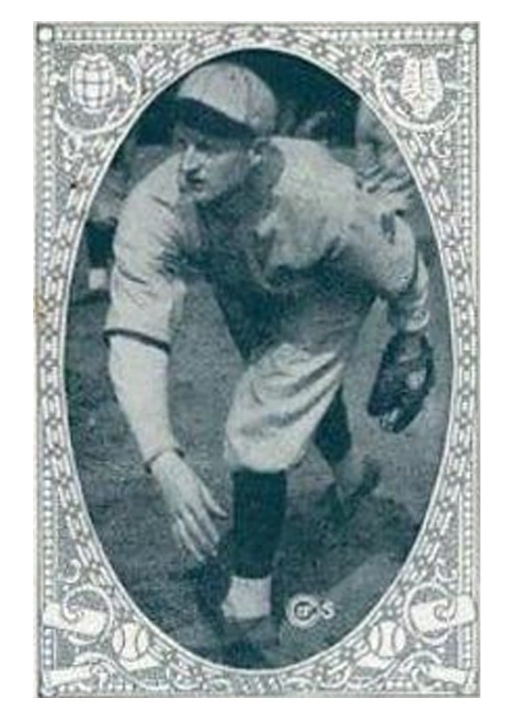 1922 E120 American Caramel Bill Doak card