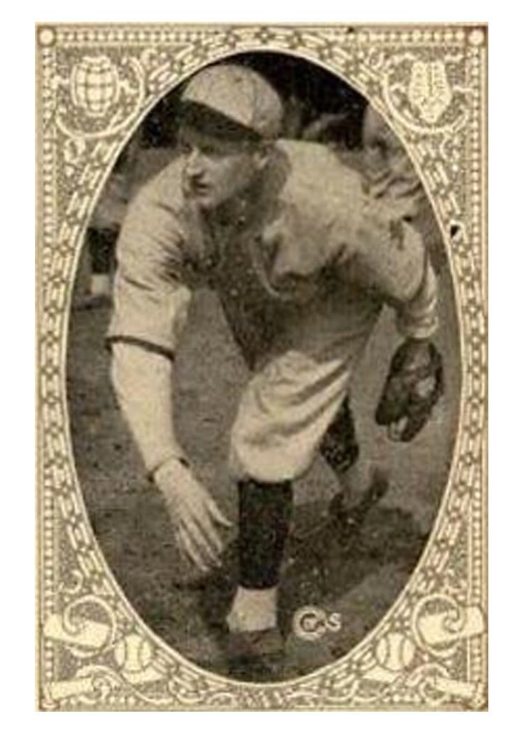 1922 Neilson's Chocolate Type I Bill Doak #65 card