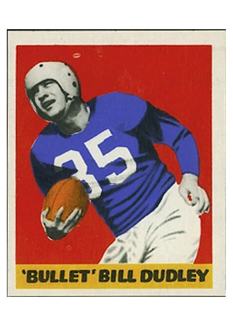 1948 Leaf Bill Dudley #36 card