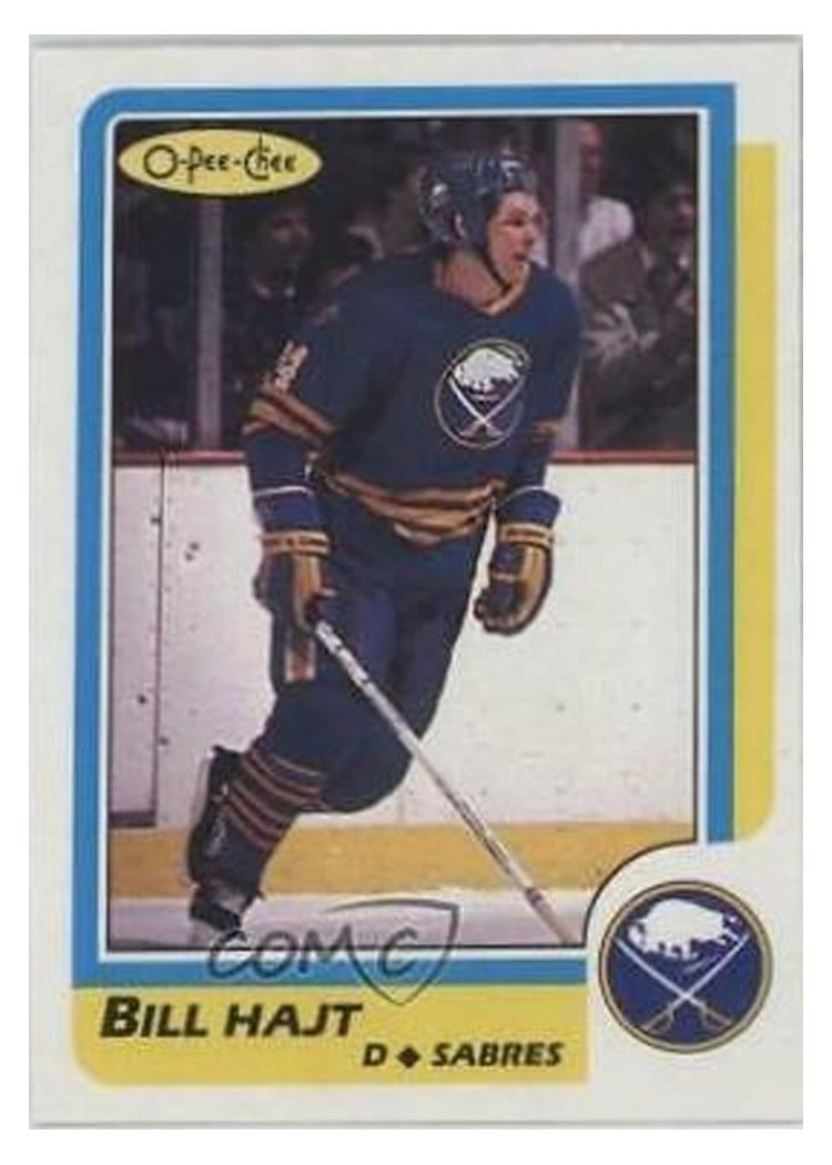 1986 O-Pee-Chee Bill Hajt #52 card
