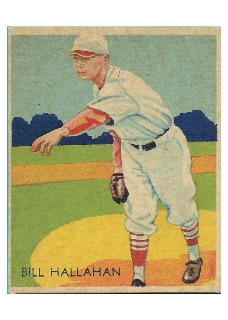 1934 Diamond Stars Bill Hallahan #23 card
