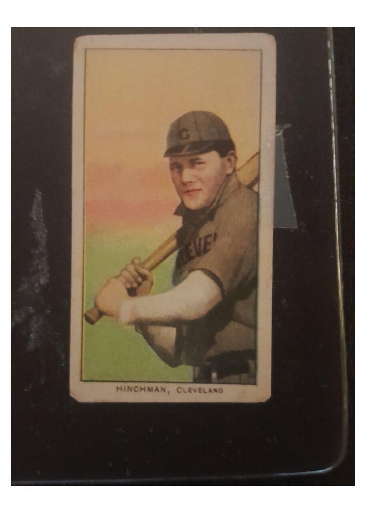 1909 T206 El Principe De Gales Bill Hinchman card