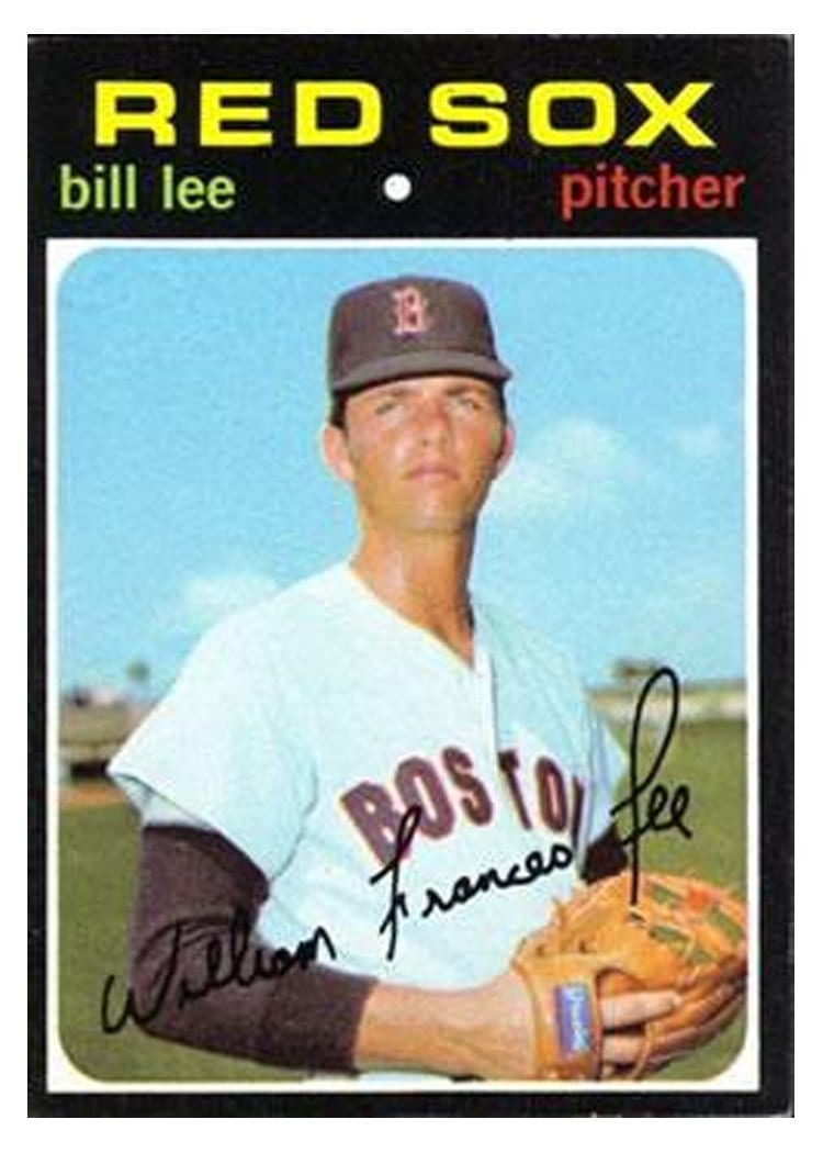 1971 Topps Bill Lee #58 card