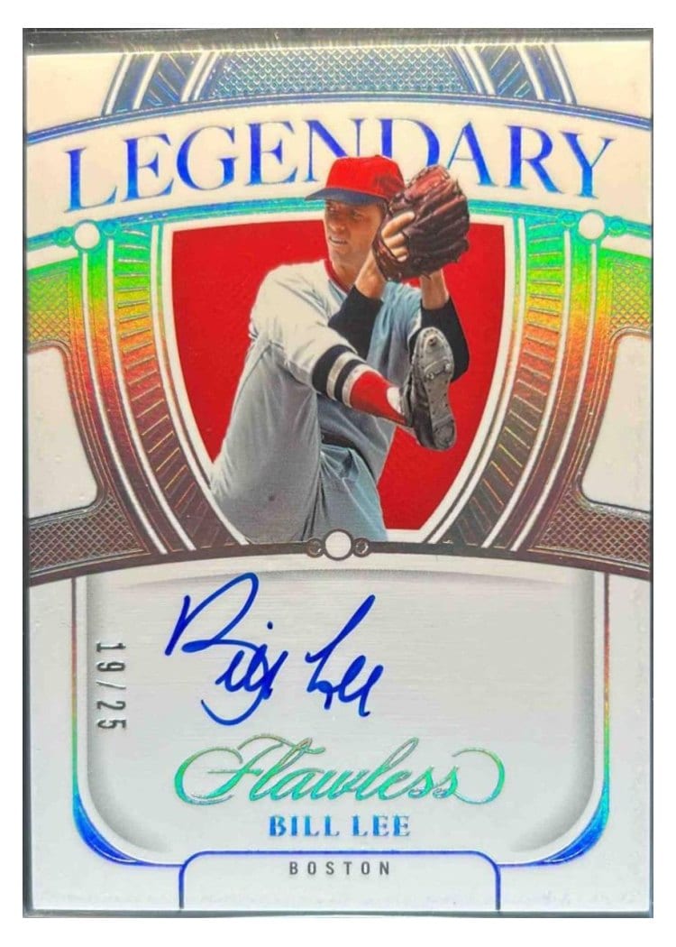 2024 Panini Flawless Legendary Scripts Bill Lee #LS-BL card