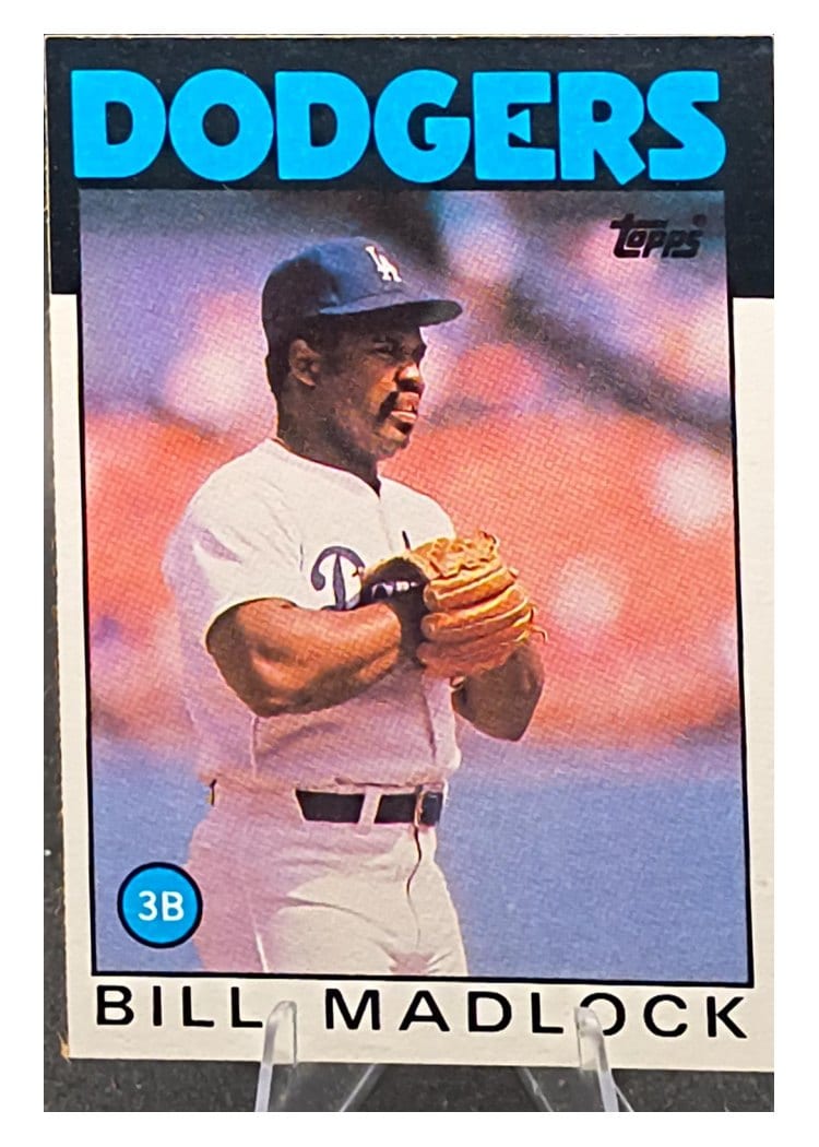 1986 Topps Bill Madlock #470 card