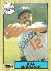 1987 Topps Base Set Bill Madlock #734 card