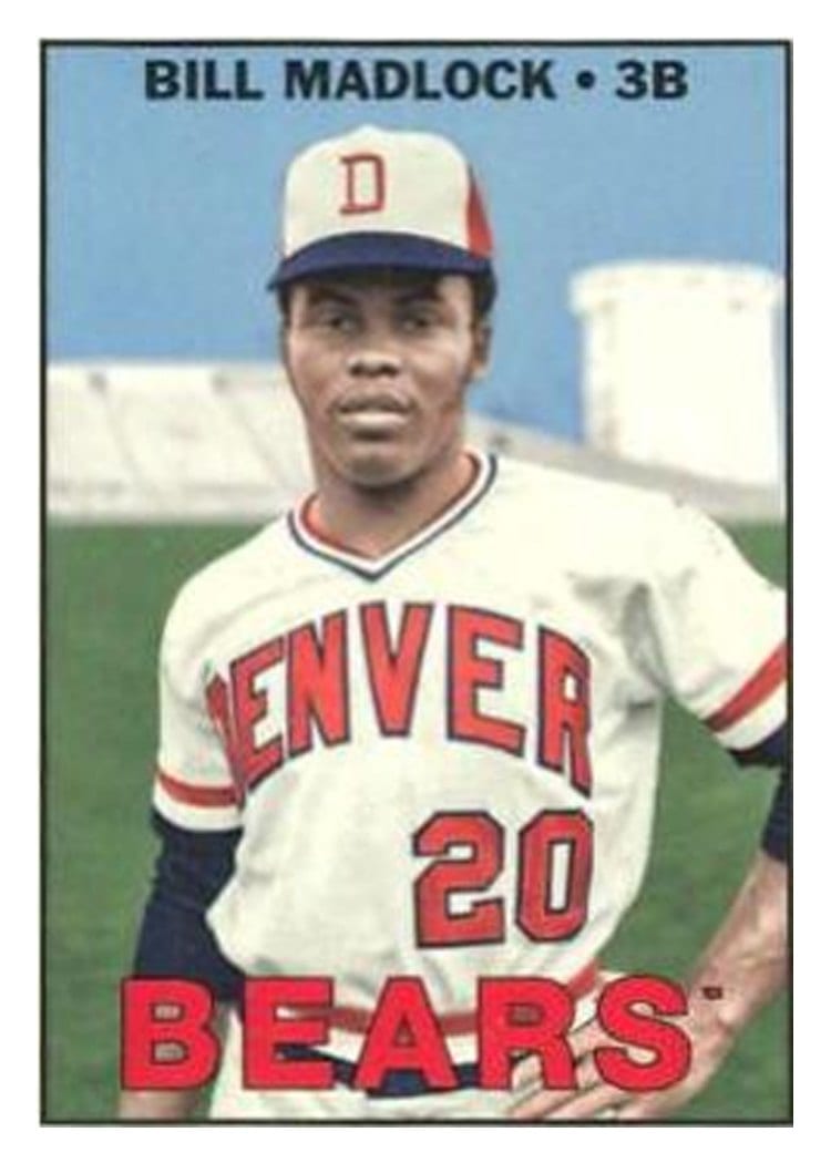 2023 Topps Pro Debut MiLB Legends Bill Madlock #MILB-14 card