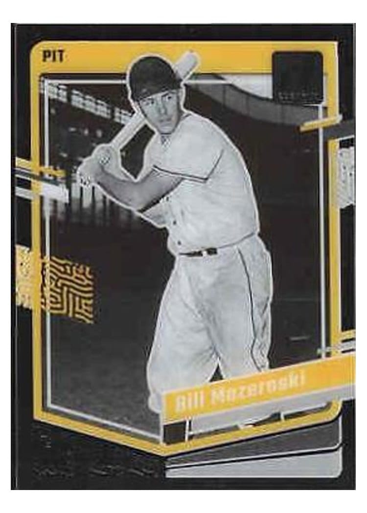 2023 Panini Chronicles Clearly Donruss Bill Mazeroski #15 card