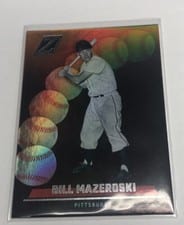 2023 Panini Chronicles Zenith Autographs Bill Mazeroski #14 card