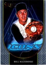 2024 Panini Select Icons Bill Mazeroski #25 card