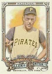 2025 Topps Allen & Ginter Base Set Bill Mazeroski #326 card
