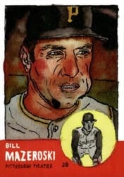 2025 Topps Shoebox Treasures Base Set Bill Mazeroski #41 card