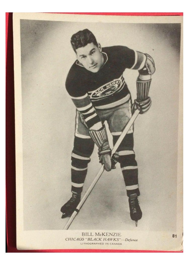 1939 O-Pee-Chee V301-1 Bill McKenzie #81 card