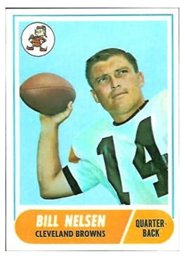 1968 Topps Bill Nelsen #189 card