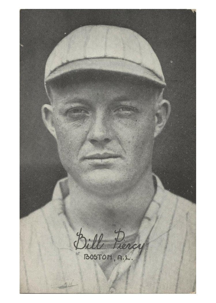 1922 Exhibits Bill Piercy card