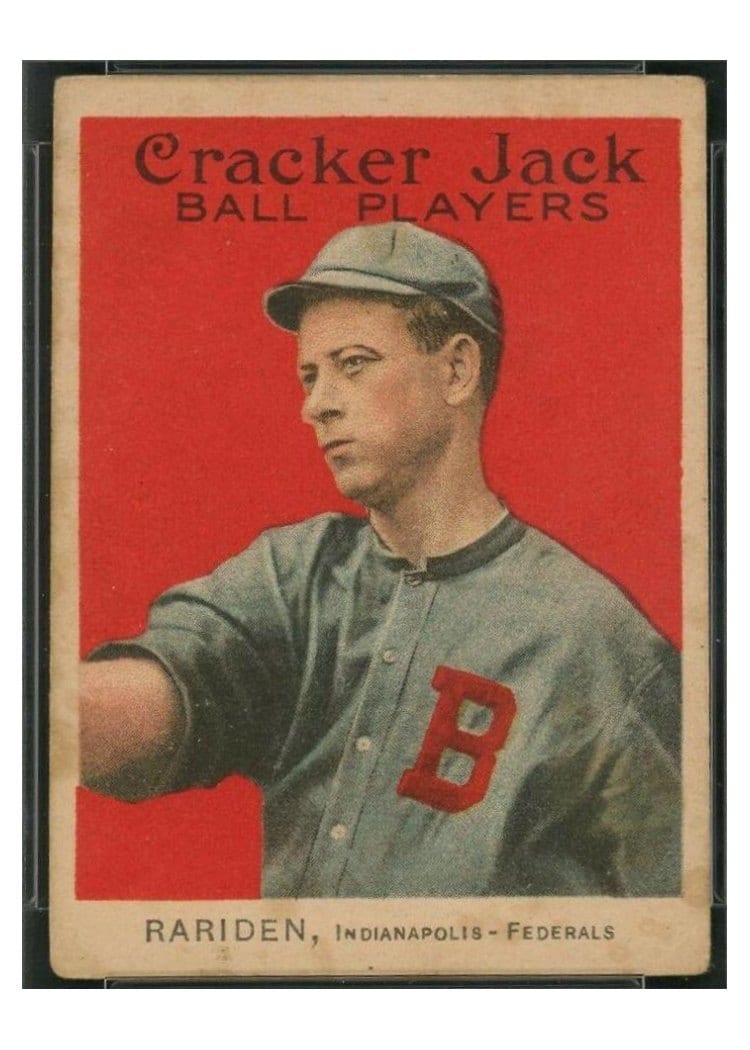 1915 Cracker Jack Bill Rariden #137 card
