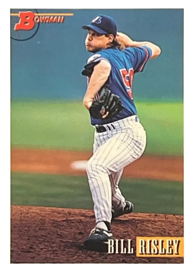1993 Bowman Bill Risley #44 card