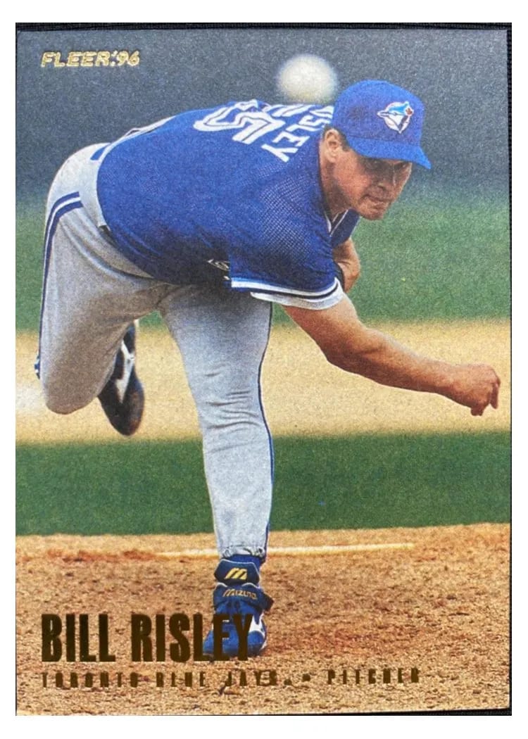 1996 Fleer Update Bill Risley #U102 card