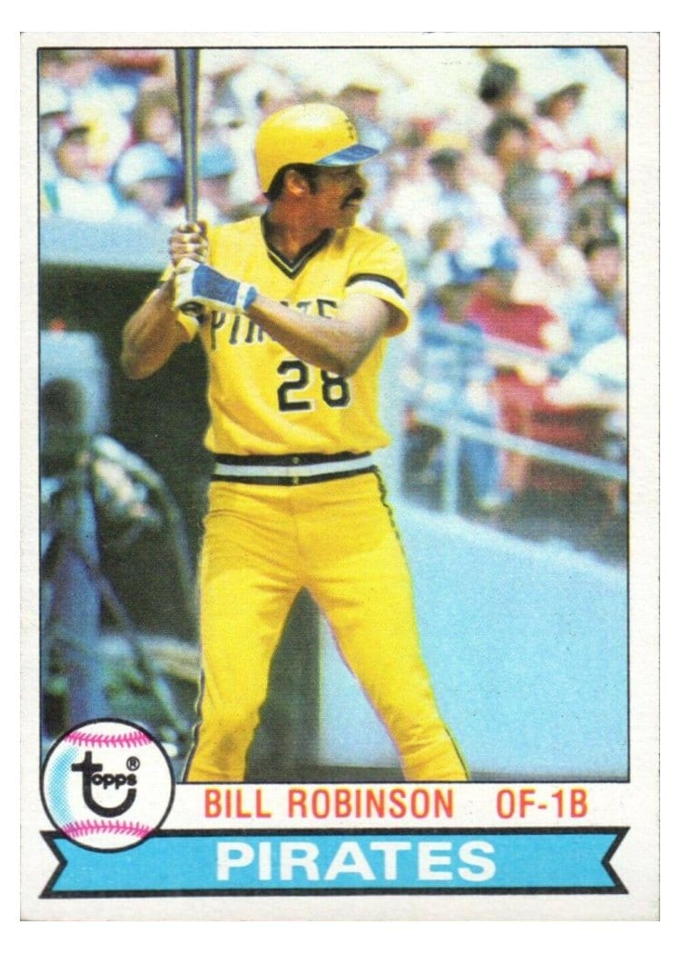 1979 Topps Bill Robinson #637 card