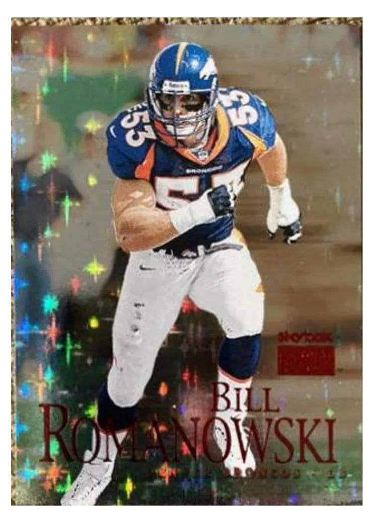 1999 Skybox Premium Bill Romanowski #9 card