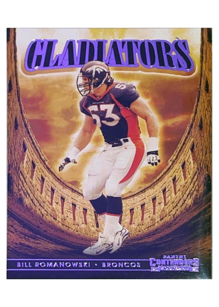 2021 Panini Contenders Gladiators Bill Romanowski #GLD-BRM card