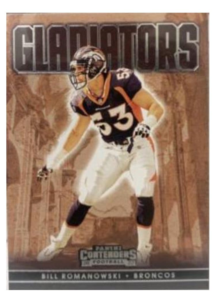 2022 Panini Contenders Gladiators Bill Romanowski #GLD-BRO card