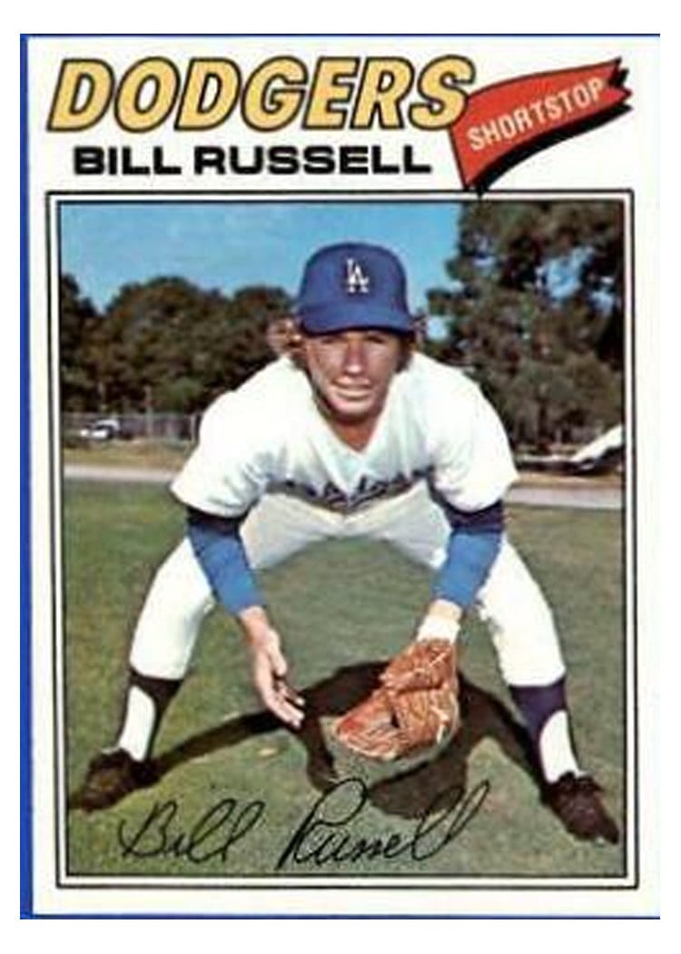 1977 Topps Bill Russell #322 card