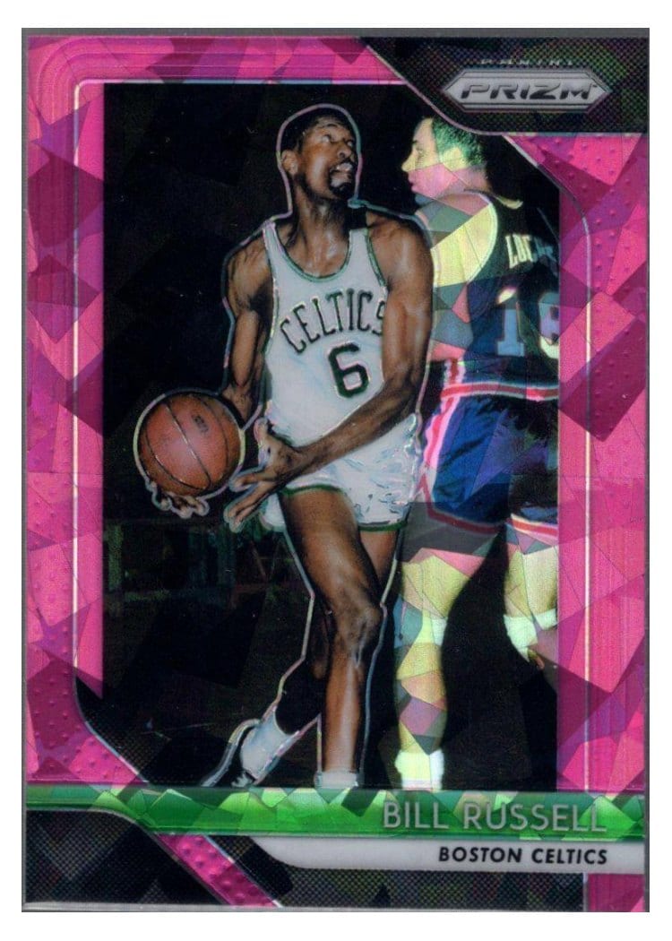 2018-19 Panini Prizm Base Set Bill Russell #25 card