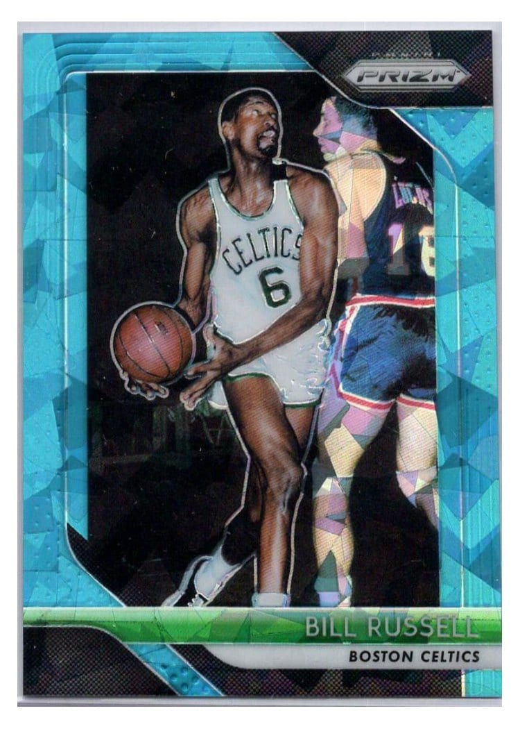 2018-19 Panini Prizm Base Set Bill Russell #25 card