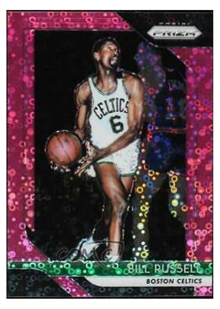 2018-19 Panini Prizm Base Set Bill Russell #25 card