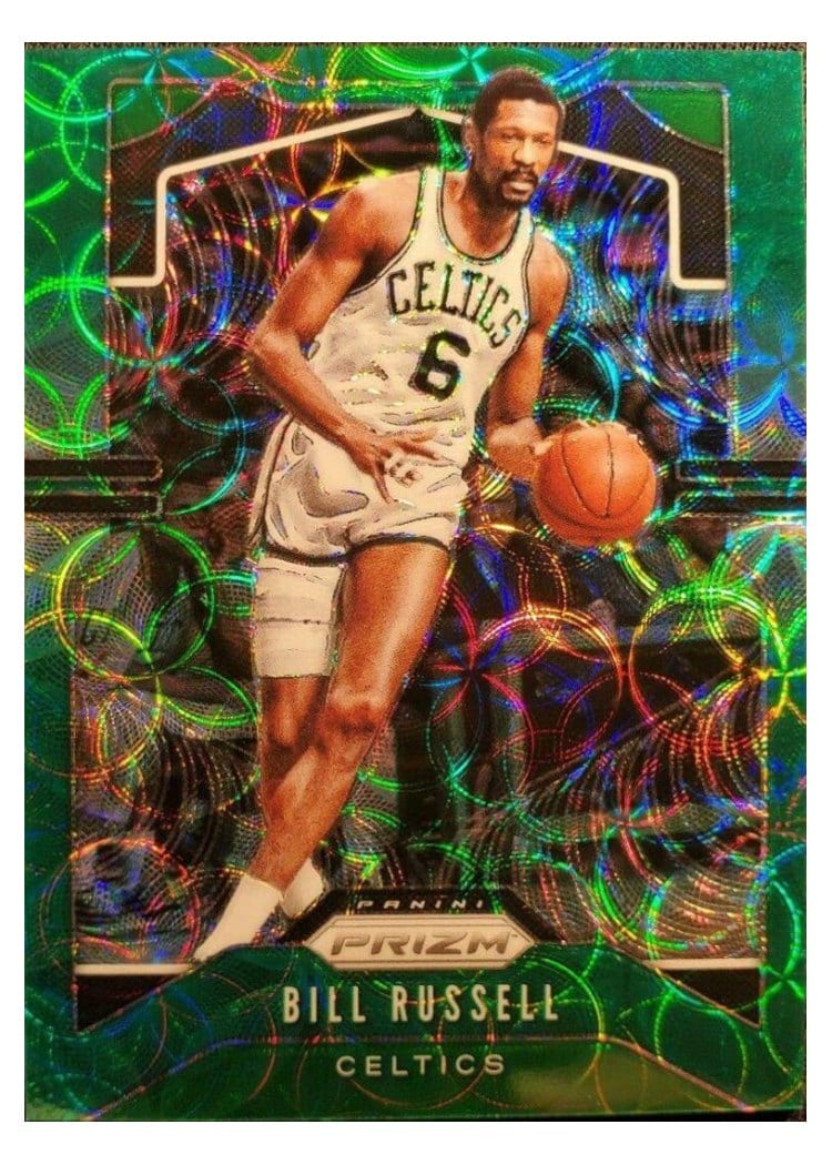 2019-20 Panini Prizm Base Set Bill Russell #21 card