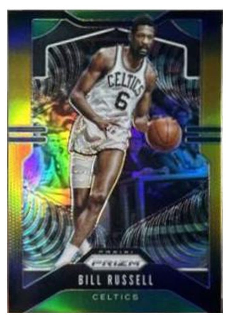2019-20 Panini Prizm Base Set Bill Russell #21 card