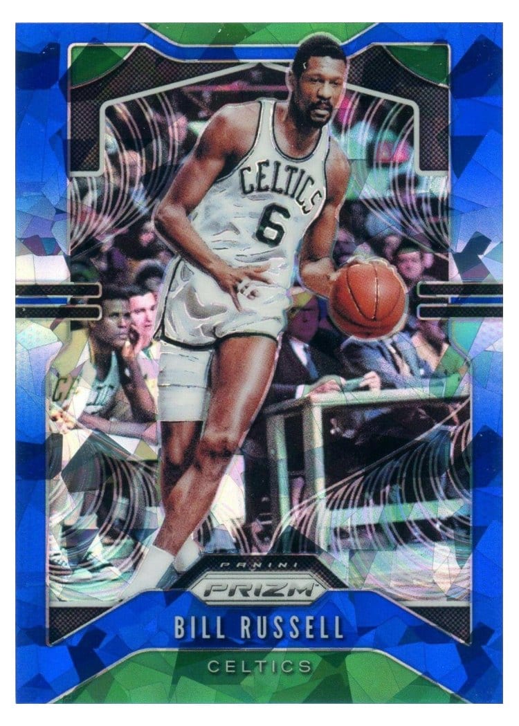 2019-20 Panini Prizm Base Set Bill Russell #21 card