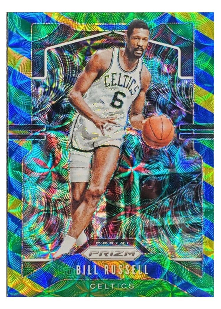 2019-20 Panini Prizm Base Set Bill Russell #21 card