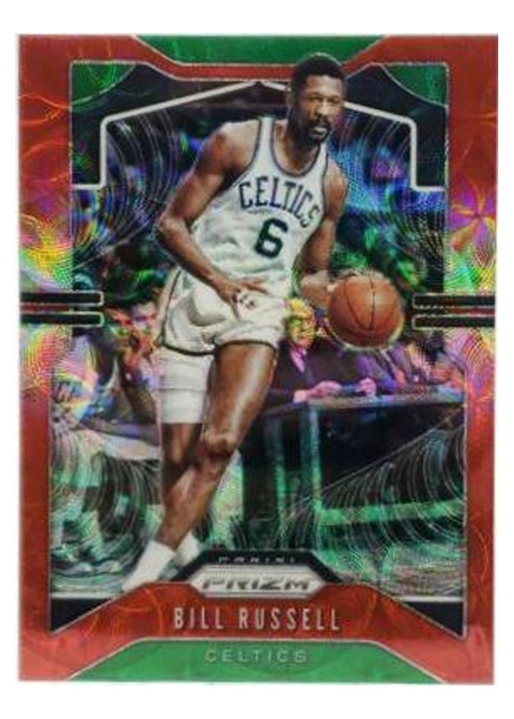 2019-20 Panini Prizm Base Set Bill Russell #21 card