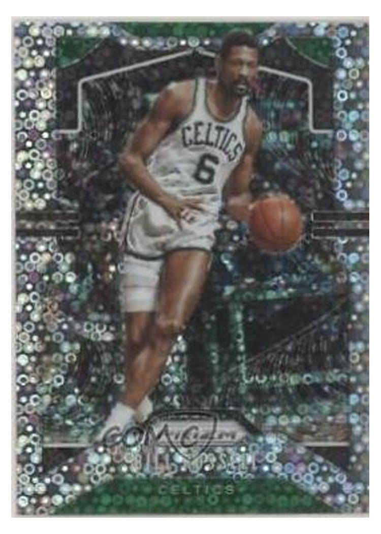 2019-20 Panini Prizm Base Set Bill Russell #21 card
