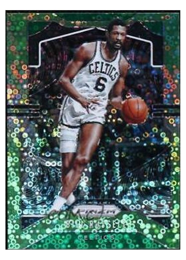 2019-20 Panini Prizm Base Set Bill Russell #21 card