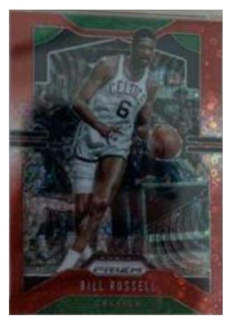 2019-20 Panini Prizm Base Set Bill Russell #21 card