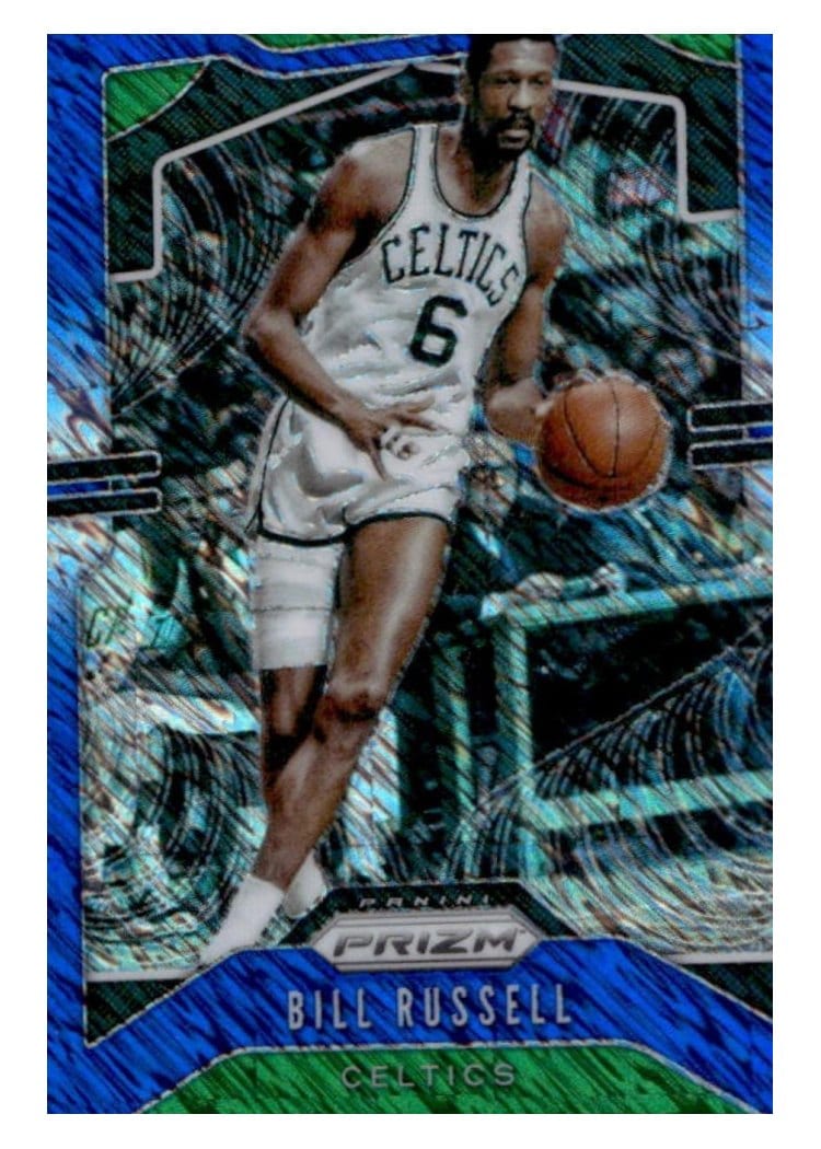 2019-20 Panini Prizm Base Set Bill Russell #21 card