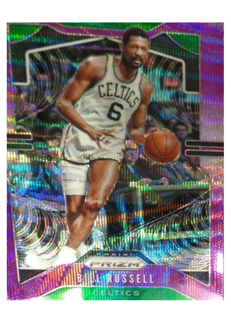 2019-20 Panini Prizm Base Set Bill Russell #21 card