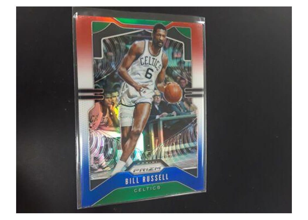 2019-20 Panini Prizm Base Set Bill Russell #21 card