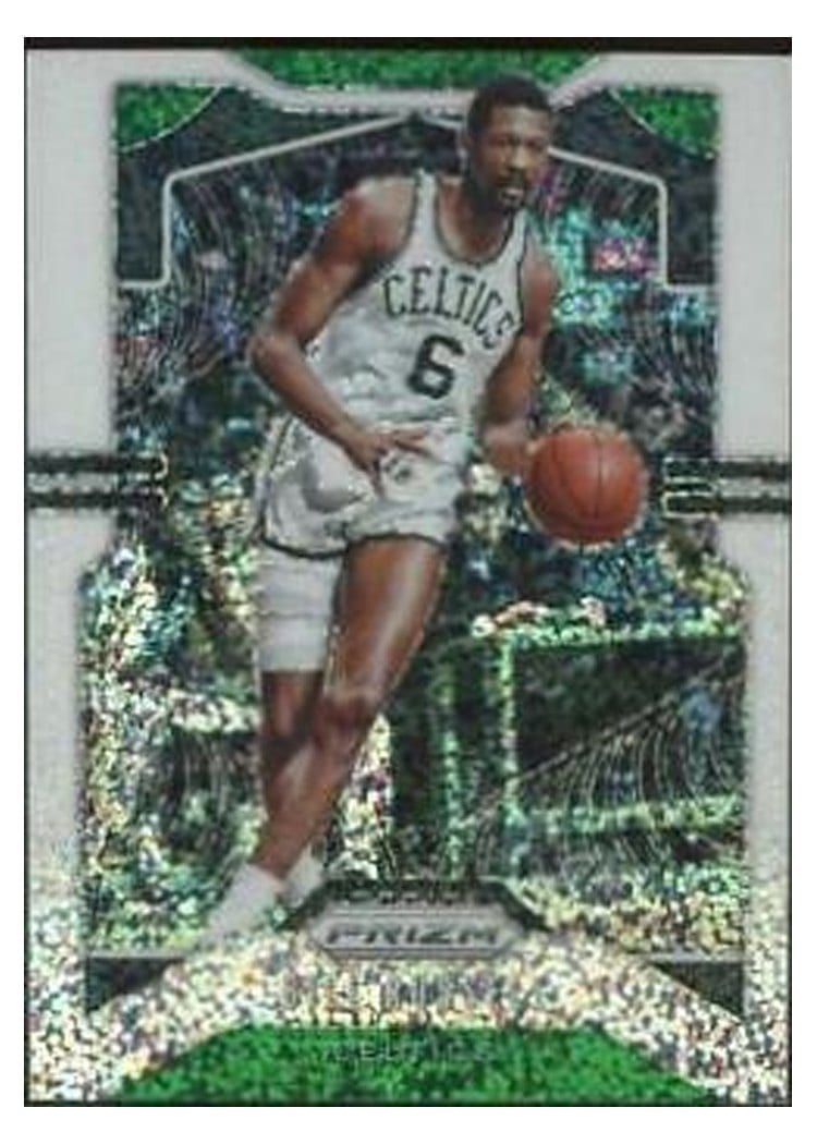 2019-20 Panini Prizm Base Set Bill Russell #21 card