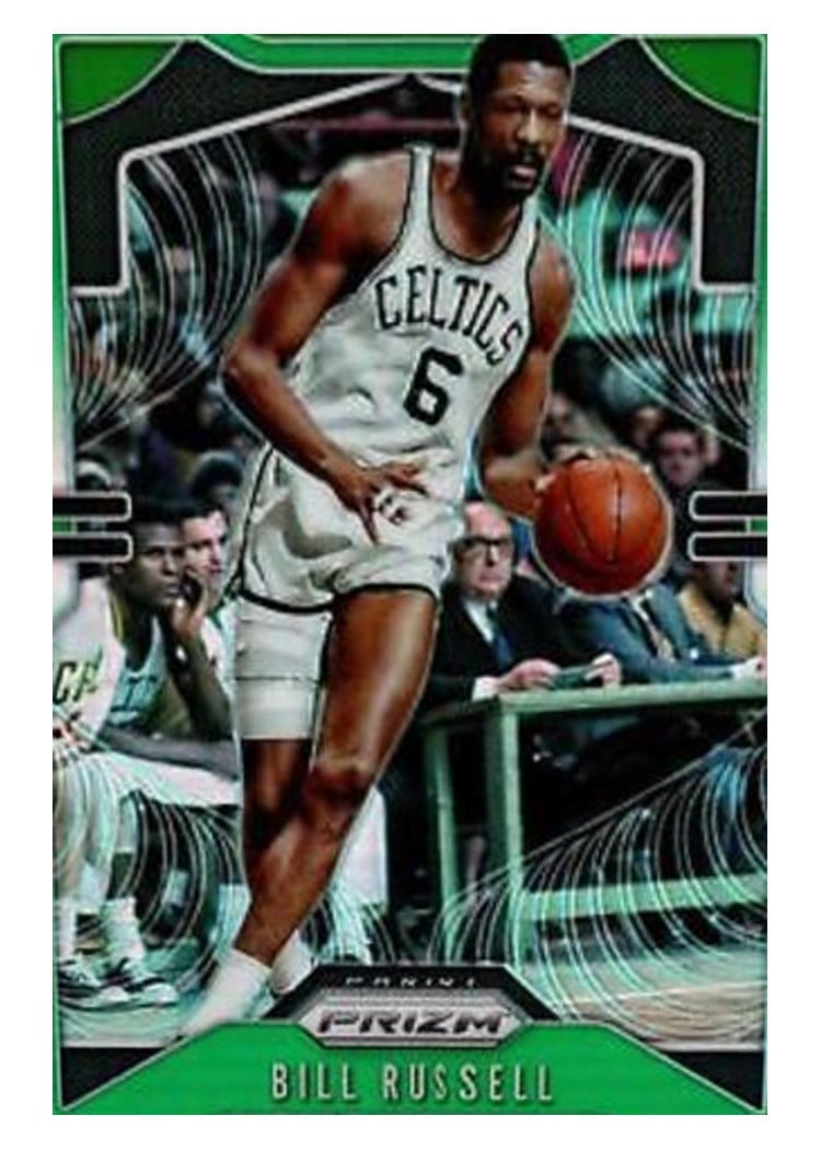 2019-20 Panini Prizm Base Set Bill Russell #21 card