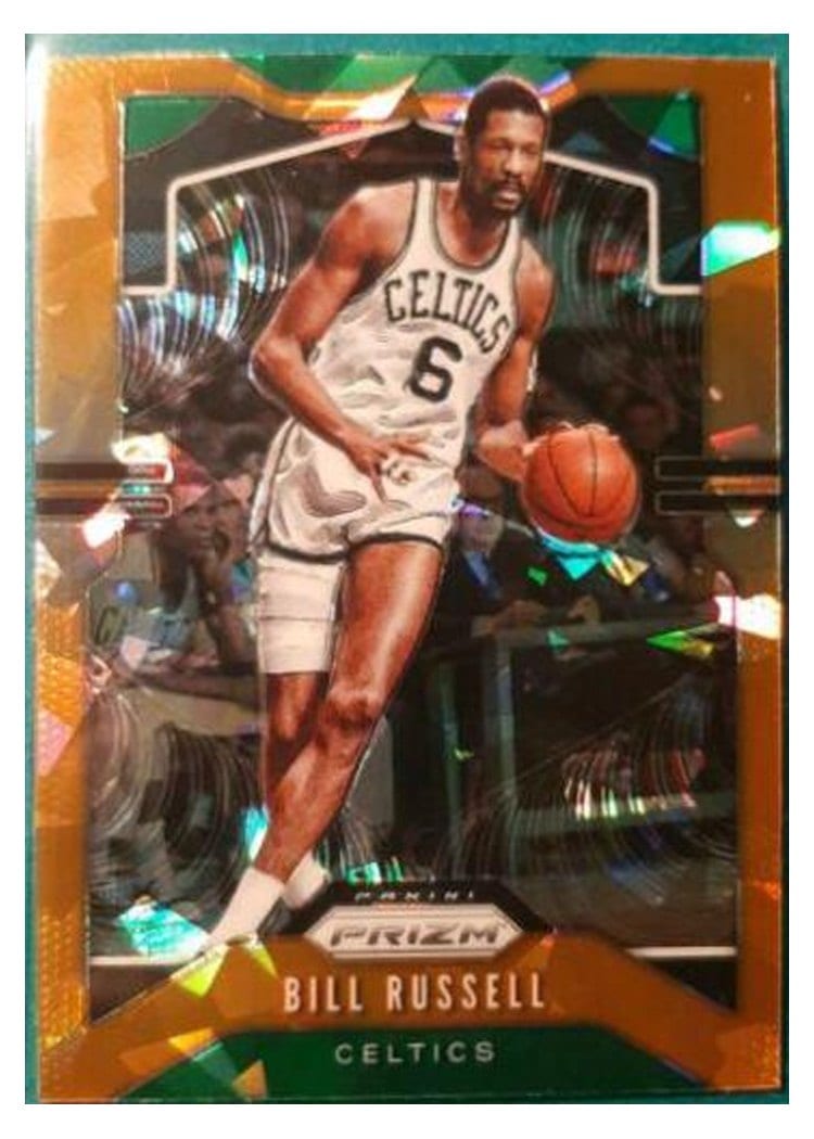 2019-20 Panini Prizm Base Set Bill Russell #21 card