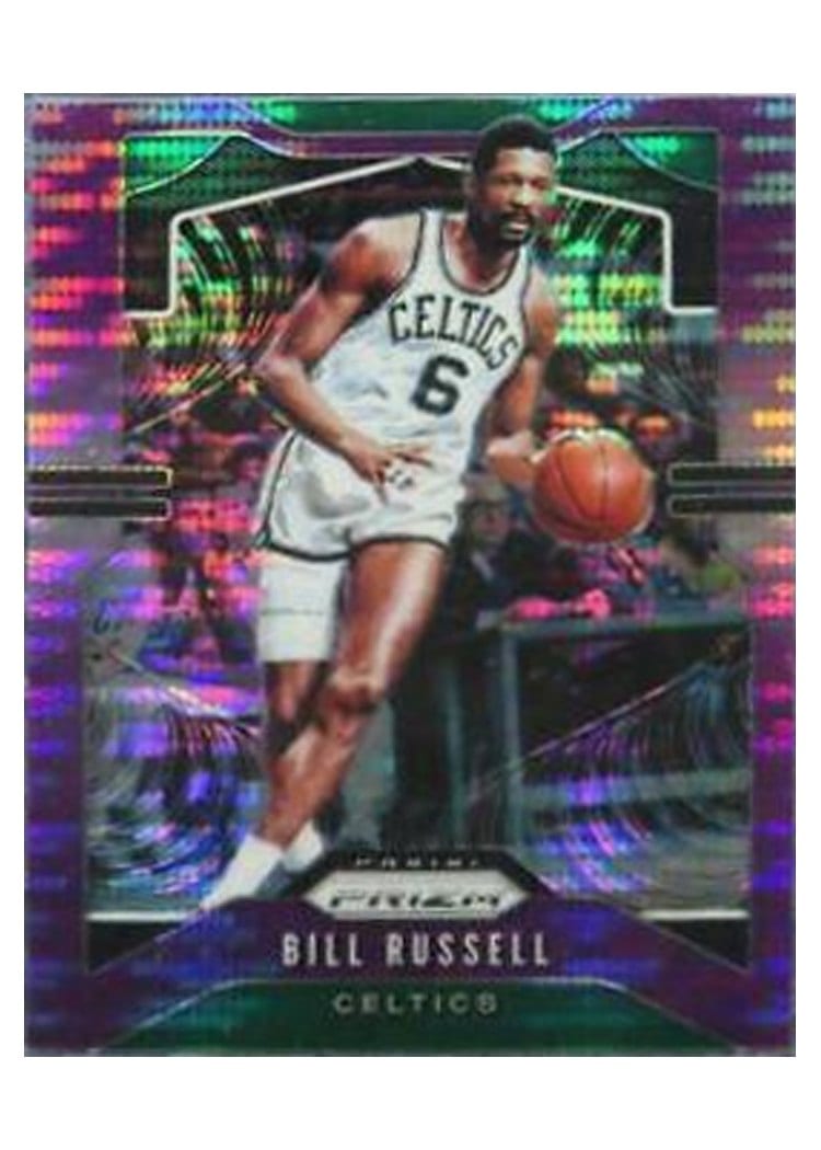 2019-20 Panini Prizm Base Set Bill Russell #21 card