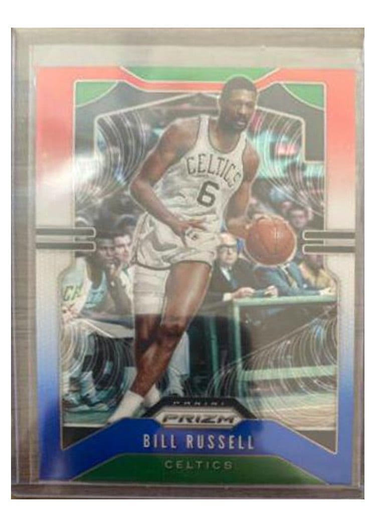 2019-20 Panini Prizm Base Set Bill Russell #21 card