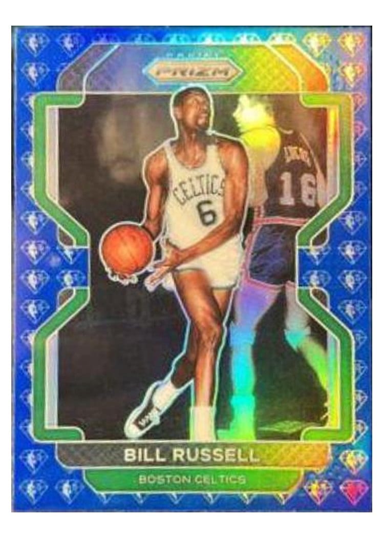 2021-22 Panini Prizm Base Set Bill Russell #254 card