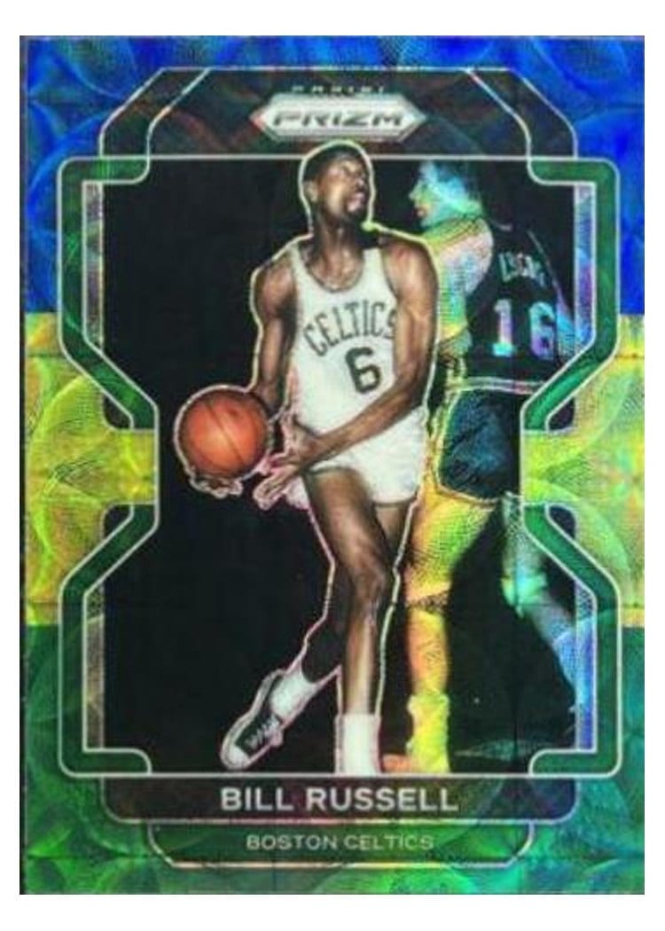 2021-22 Panini Prizm Base Set Bill Russell #254 card