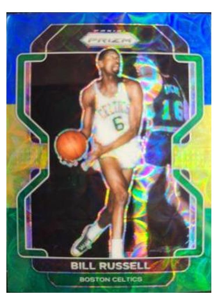 2021-22 Panini Prizm Base Set Bill Russell #254 card